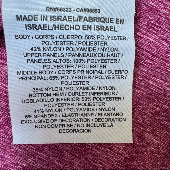 Nike Hot Pink Racerback Tank Top Athletic Style Size XS - Picture 6 of 7